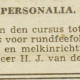 Henk van de Giessen geslaagd voor melkcontroleur. IJmuider Courant 20 mei 1943.