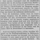 Stoffelijke resten overgebracht uit Duitsland. Artikel Haarlems Dagblad 1 juni 1948.
