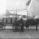 Henk Slatman in 1947 Duinvlietstraat hoek Wijkerstraatweg. Bron Karin Slatman via HKV.