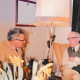Arie Meijdam en Frans Busschers in de 90'er jaren.