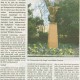 Noordhollands Dagblad 3 mei 2005  Artikel ivm onthulling monument Gehavende Vrije Vogel bij Corus