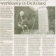 Noordhollands Dagblad 23 mei 2005 Artikel i.v.m. Herdenking Zöschen op 22 mei 2005