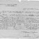 Transportbrief 6 juli 1944 van Fok Hoogeland. Fok vraagt extra om klompen en schoenen. Zijn nummer in Amersfoort, 490 staat op de kopie. Kopie Ontvangen van Bertus Damhuis