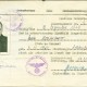 Legitimatiebewijs van de Reichsbahn 19 januari 1945