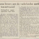 Het verslag van de herbegrafenis. IJmuider Courant 20 juni 1951.