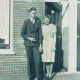 Herman met zijn zus Jel. Waarschijnlijk 1942. Foto van zijn nicht, mevr. H. Moser. 