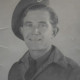 Arie Keuning in zijn militair uniform in 1946. Foto I. Keuning.