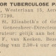 Adresboek Bloemendaal 1948. Westerlaan 15, Sanatorium Eykengaerde.