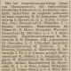 Repatriëring uit Nederlands-Indië. Bron: IJmuider Courant van 30-11-1949.