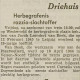 Herbegrafenis Jaap van Beek 11 maart 1949. Bron IJmuider Courant.